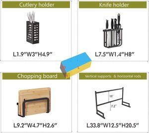 Au-<span class=keywords><strong>dessus</strong></span> de L'évier En Acier Inoxydable Plat Séchage Grille Égouttoir Étagère pour le Stockage De Cuisine Compteur Organisateur - Product Image 6