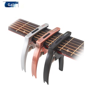 คาโป้กีตาร์ GALUX อเนกประสงค์ ใช้ได้ทั้งกีตาร์โปร่งและกีตาร์ไฟฟ้า โครงสร้างเหล็กและพลาสติก บรรจุภัณฑ์แบบพลาสติกใส - Product Image 4