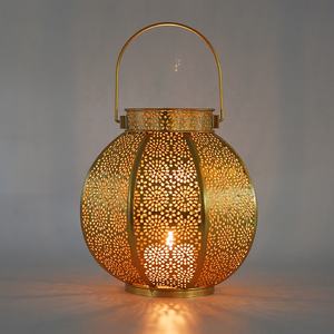 Lanterne solaire LED étanche de Style lanterne orientale chinoise classique pour la fête de décoration extérieure - Product Image 3