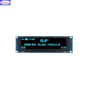 Nhà máy bán 3.12inch 256*64 256x64 <span class=keywords><strong>OLED</strong></span> hiển thị bảng điều chỉnh mô-đun với màu xanh lá cây trắng màu vàng ssd1322 SPI I2C song song giao diện - Product Image 4