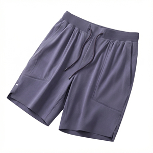Shorts de sport pour hommes, taille US/Euro, avec cordon de serrage, coupe ample, shorts de détente avec poches - Product Image 4
