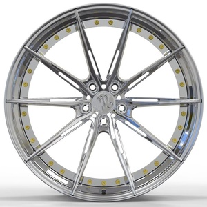 Tùy chỉnh 18-24inch chất lượng cao nhôm 2 mảnh rèn vành bánh xe cho <span class=keywords><strong>Corvette</strong></span> C8 Z06 C7 ZR1 C6 C5 rèn vành bánh xe trung tâm - Product Image 1