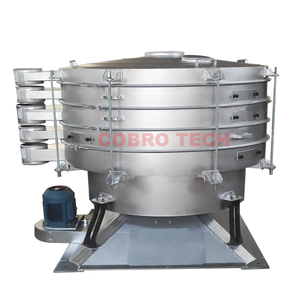 Nouveau prix d'usine en acier inoxydable tamis vibrant Tumbler tamis séparateur de transformation des aliments avec composant de noyau de moteur - Product Image 1