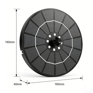 Luci LED per Fontane Alimentate a Energia <span class=keywords><strong>Solare</strong></span>, Pompa d'Acqua Galleggiante per Giardino, Laghetto, Vasca per Uccelli, Cascata Decorativa - Product Image 2