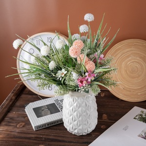 Ramo de Flores Artificiales Poli CF01197 Decoración para el Hogar Accesorios para Bodas - Product Image 1