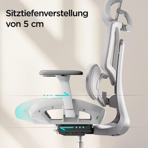 <span class=keywords><strong>Silla</strong></span> de Oficina Ejecutiva de Lujo Inteligente con IA, <span class=keywords><strong>Silla</strong></span> de Oficina Ergonómica Giratoria de Malla de Estilo Moderno para Gerentes y Directores Generales - Product Image 2