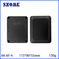 115*90*55mm vis de boîtier en plastique Abs capuchon étanche bande de joint en silicone étanche boîtier électrique Pcb