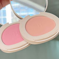 HERORANGE Sweetheart Blusher bubuk warna Misty cantik lembut lembut secara alami memperluas warna Matte palet perona pipi