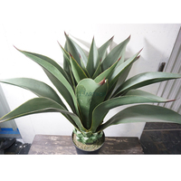 Großhandel Fabrik echte Berührung künstliche Aloe Vera Pflanze Agave Pflanze Sukkulente Pflanze für Hausgarten Dekoration