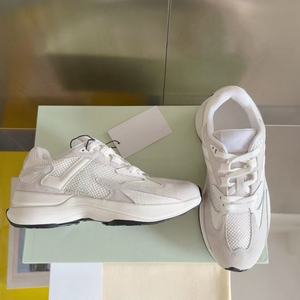 รองเท้ากีฬาหรูหราดีไซเนอร์ชั้นนำรองเท้าลำลองคู่ย้อนยุคเดินมีเชือกผูกหนังแท้ระบายอากาศทันสมัยไฮเอนด์ - Product Image 2