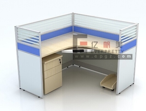 Mesa y silla de escritorio de madera duradera muebles de oficina de cuatro asientos vintage modernos para uso en tabiques de oficina para escuelas - Product Image 4