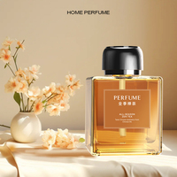 Difusor de Aromaterapia con Varillas y Botella de Vidrio de Gran Capacidad (500 ml), Aroma Duradero para el Hogar, Sala de Estar y Hotel