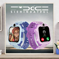 Montre connectée pour enfants DH15S avec double caméra, écran IPS de 1,83'', appel vidéo, WIFI+GPS+LBS, appel SOS, 700mAh, 4G, 2025, IP67, carrée