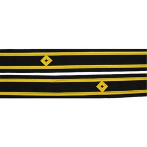 เสื้อเบลเซอร์ตกแต่งขอบด้วยงานถักโครเชต์แบบถักมือ รุ่น Dada TAO-BC-1127 สีสั่งทำได้ ซักได้ แต่งด้วยเส้นด้ายสีทองรูปเพชร 2 แถว - Product Image 4