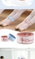 Anneau d'exercice de ballet pour enfants débutants, pour la fermeture des jambes, bande de résistance pour l'entraînement des adducteurs, bande élastique