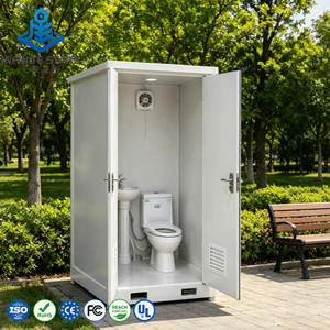 Toilettes mobiles préfabriquées en panneaux sandwich pour petits événements, sanitaires publics, campings et utilisation écologique - Product Image 6