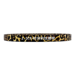 Cinturón con Estampado de Leopardo de 2.5 cm, Cinturón de Moda para Mujer - Product Image 2
