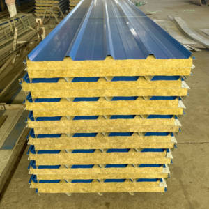 Pannello ignifugo pannello esterno in lana di roccia con isolamento termico Design moderno - Product Image 3