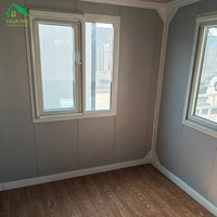Maison en conteneur extensible Maison modulaire de 3 chambres de 30 mètres carrés Maison extensible préfabriquée portable de 40 pieds