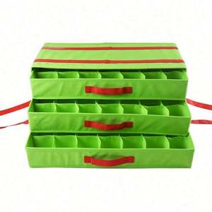 2025 Hot Selling Foldable Storage Christmas <b>Ornament</b> Storage Used for Storing Things - Product Image 2