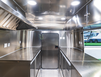 Remorque alimentaire avec équipement de cuisine complet, camion de restauration BBQ, conteneur alimentaire, chariot de restauration, remorque bar mobile avec équipement de cuisine complet