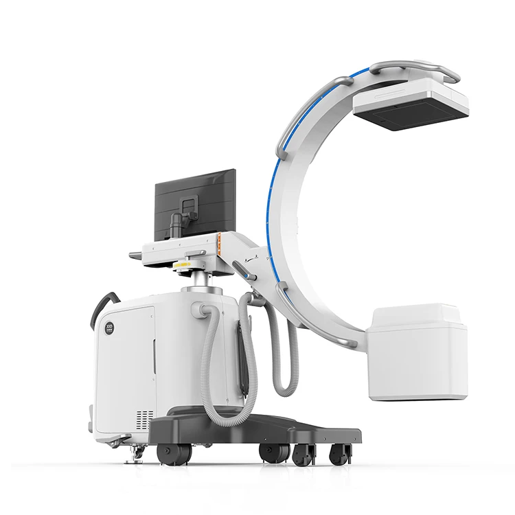 5 kW c arm x-ray machine Touch LCD High frequency mobile x-ray machine digital x-ray machine