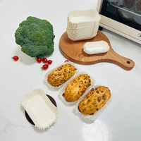 Papier sulfurisé double face jetable de qualité alimentaire antiadhésif pour gâteaux, sandwichs, usage professionnel en boulangerie