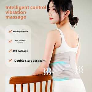 Cinturón de Masaje con Compresión Vibratoria y Calor para Aliviar la Fatiga Lumbar, con Suministro de Energía de Banco de Energía, Soporte de Bolsa de Aire - Product Image 3