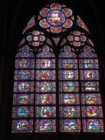 Vitrail artistique, panneau de porte d'église en verre teinté, verre décoratif stratifié sur mesure pour hôtels, villas, lieux haut de gamme, usine