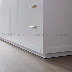 Vama – meuble de salle de bain en bois massif de 84 pouces avec deux éviers - Product Image 5