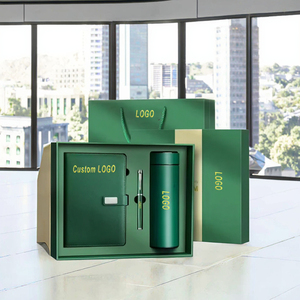 Custom Luxury Corporate Gift Set Luxury Vacuum Cup Notebook Executive Kits Business Christmas Promotional Commemorative Gift Set