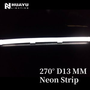 D13 Neon Đường Kính 13Mm Màu Trắng Ấm 270 Độ Chiếu Sáng IP67 Không Thấm Nước Dc12v/24V Cho Ngoài Trời Trang Trí Neon Dải - Product Image 2