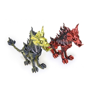 Modèles d'impression 3D de créatures fantastiques en gros, squelettes de chien articulés, ornements de bureau - Product Image 3
