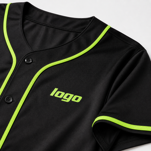 Maillot de bowling personnalisé noir avec bordure néon, uniforme d'équipe pour ligue nocturne, performance par sublimation, logo personnalisé, OEM, usine de polos - Product Image 3