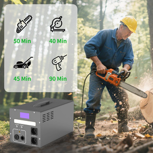 Système de stockage d'énergie portable 1500W, nouveau modèle 2000W, solaire MPPT, lampe de poche pour voiture, pratique, lithium-ion - Product Image 4