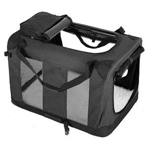 Jaula de coche para mascotas de gran capacidad mediana, portador Oxford portátil, cierre de cremallera, nido transpirable para perros, jaula <span class=keywords><strong>plegable</strong></span> para perros para coche - Product Image 5