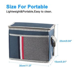 Bolsa de Almuerzo Multifuncional Portátil, Impermeable y a Prueba de Fugas, Bolsa Térmica de Oxford para el Trabajo o Picnic - Product Image 6