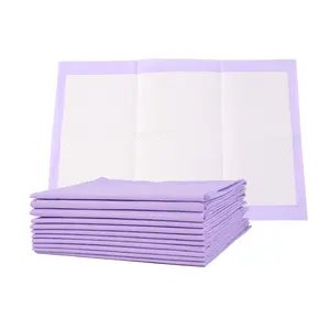 Sample Available Plain Woven Medical Adult Incontinence Bed Mat Changing Pad Cotton Underpad Disposable