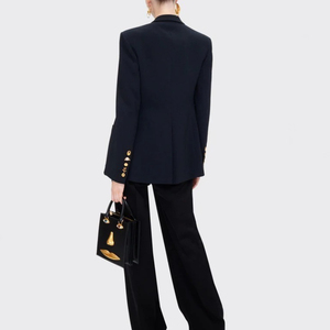 Mini <span class=keywords><strong>Borsa</strong></span> a Tracolla da Donna in Pelle <span class=keywords><strong>Nera</strong></span> <span class=keywords><strong>di</strong></span> Alta Qualità, <span class=keywords><strong>Borsa</strong></span> <span class=keywords><strong>di</strong></span> Lusso con Occhielli Dorati e Tracolla in Metallo, <span class=keywords><strong>Borsa</strong></span> a Tracolla per Gioielli - Product Image 3