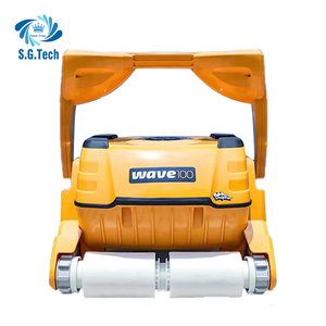 Limpiador de Piscinas Rectangular de Metal y PVC de Alta Calidad, con Batería, Resistente al Agua, Apto para Niños, Ligero, para Exteriores - Product Image 1