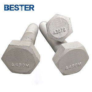 DIN6914 Inox ad Alta Resistenza Zincato a Caldo H.<span class=keywords><strong>d</strong></span>.<span class=keywords><strong>g</strong></span>. Bullone Strutturale Esagonale a Testa Larga per Strutture in Acciaio - Product Image 1