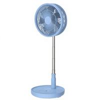 Ventilateur pliable en plastique de 10 pouces, angle de tête réglable, 5 vitesses, rangement facile, réglage de la durée d'utilisation, multi-operations, pour l'extérieur