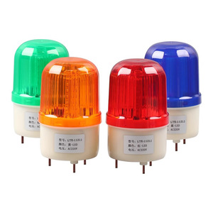 ไฟเตือนแบบหมุน Chkl Led รุ่น Lte-1121j Ac220v สีแดง พร้อมเสียงเตือน 90db กันน้ำ กันฝุ่น - Product Image 5