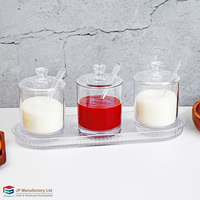 Toples Cabai Pedas Dapur Rumah, Wadah Tepung Jagung, Toples Gula, Kantin Restoran, Toples Garam Plastik