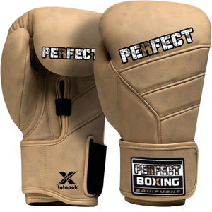 Guantes de boxeo duraderos con cierre de gancho y lazo ajustable para soporte de muñeca para adultos, ideales para principiantes y atletas experimentados - Product Image 1