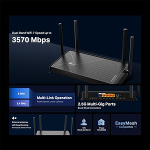 เราเตอร์ Archer BE3600 Dual-Band Wi-Fi 7 (รองรับไฟเบอร์ออปติก 2.5G) - Product Image 2