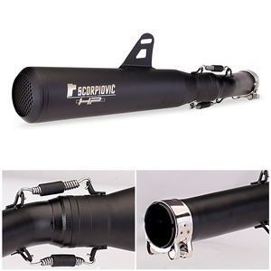 Sistema de Escape Deslizable de Acero Inoxidable con Tubo de Conexión Central para <span class=keywords><strong>Honda</strong></span> CM300/CMX500 <span class=keywords><strong>Rebel</strong></span> 300/500 - Personalizado Directo de Fábrica - Product Image 3