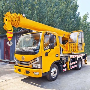מנוף משאית שטח 6x6 לכל סוגי השטח, מנוף נייד הידראולי 10 טון לאתר בנייה מחוספס ומטומטם - Product Image 6