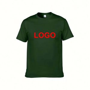 Design High Quality USA Size Blank T <b>Shirt</b> 100% Cotton Silk Screen Custom Logo Print Short Sleeve Loose T <b>Shirt</b> - Product Image 1
