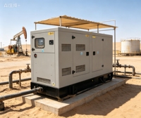 Générateur diesel mobile super silencieux 60 kVA 45 kW à démarrage automatique 1800 tr/min avec capot pour alimentation de secours d'urgence avec ATS